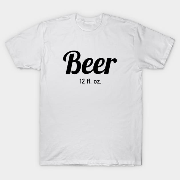 Generic beer label T-Shirt by sewwani